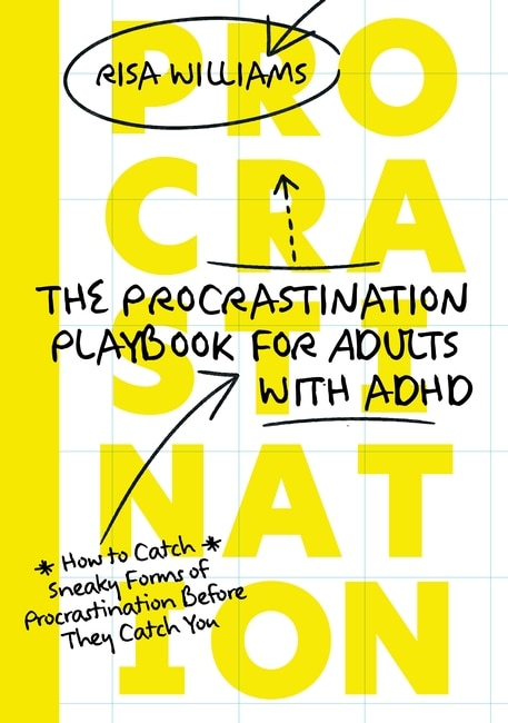 Front cover_The Procrastination Playbook for Adults with ADHD
