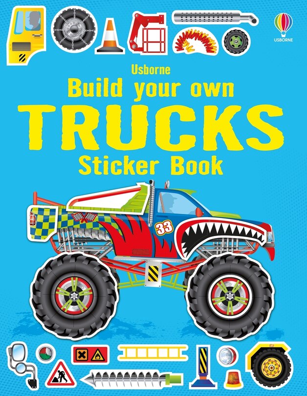Couverture_Build Your Own Trucks Sticker Book