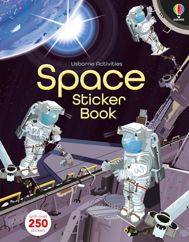 Front cover_Space Sticker Book