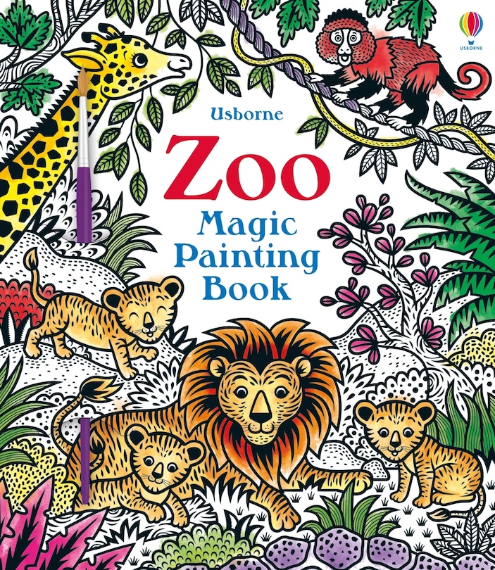 Zoo Magic Painting Book