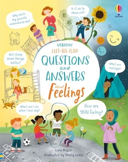 Front cover_Lift-the-Flap Questions and Answers About Feelings