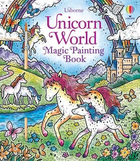 Front cover_Unicorn World Magic Painting Book