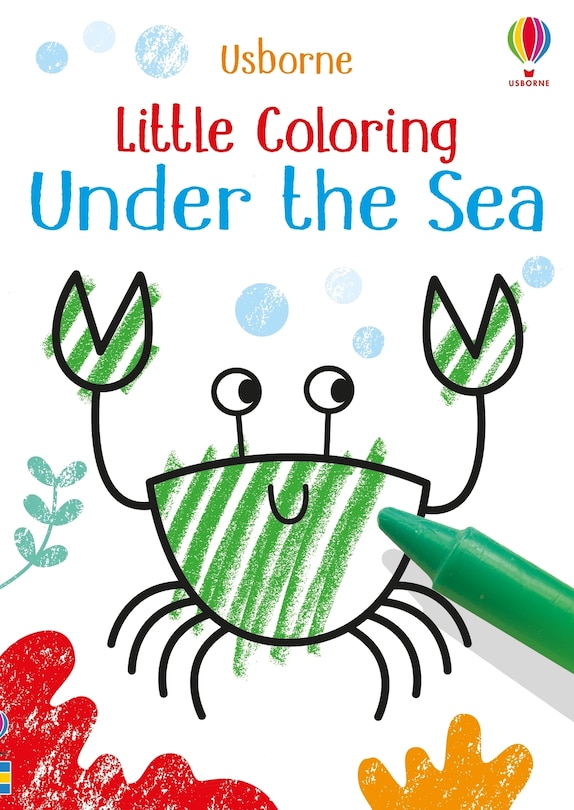 Front cover_Little Coloring Under the Sea