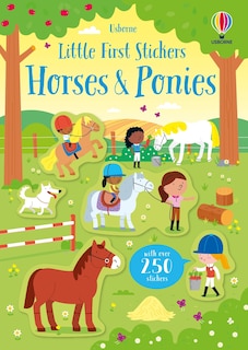 Front cover_Little First Stickers Horses and Ponies