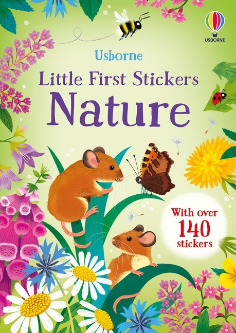 Front cover_Little First Stickers Nature