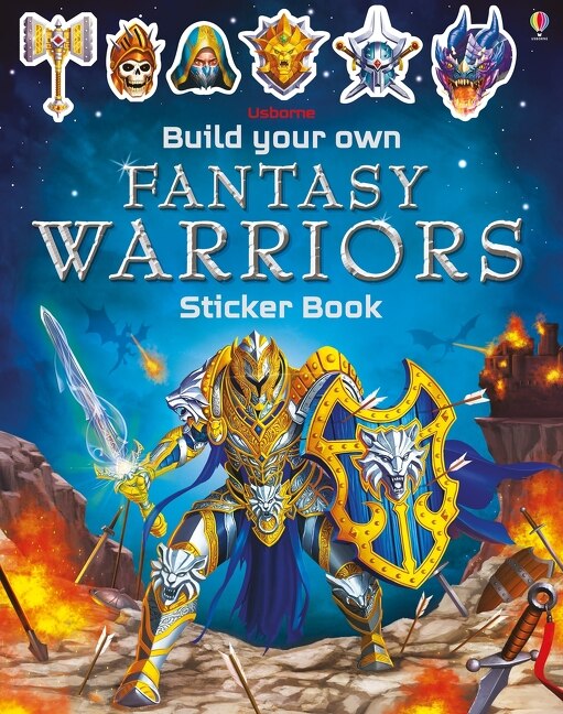 Couverture_Build Your Own Fantasy Warriors Sticker Book