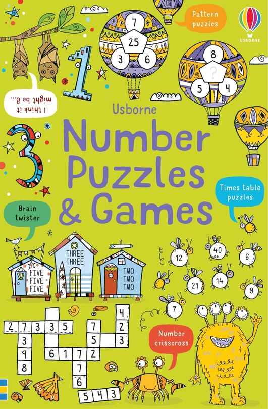Front cover_Number Puzzles and Games