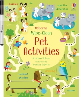 Front cover_Wipe-Clean Pet Activities