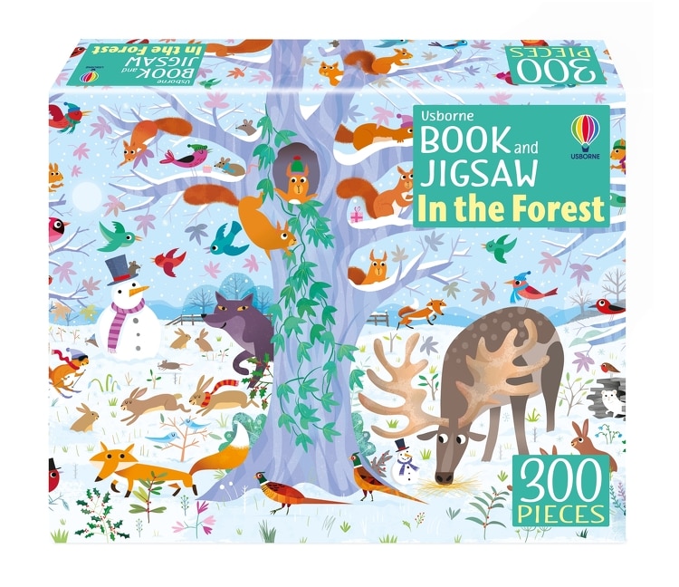 Front cover_Usborne Book and Jigsaw in the Forest