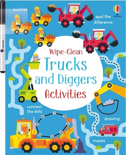 Front cover_Wipe-Clean Trucks and Diggers Activities