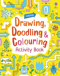 Front cover_Drawing, Doodling and Coloring Activity Book