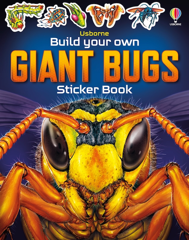 Front cover_Build Your own Giant Bugs Sticker Book