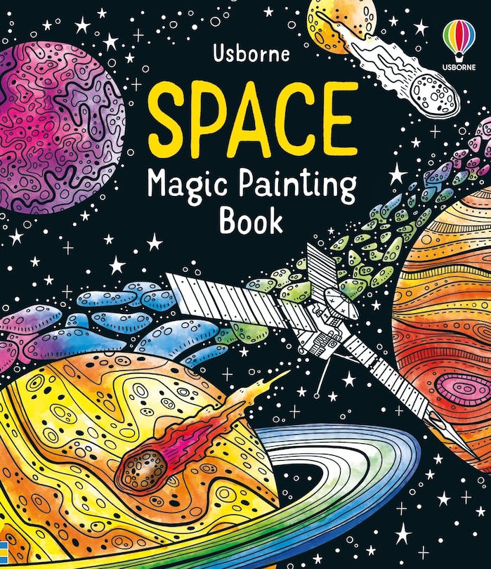 Front cover_Space Magic Painting Book