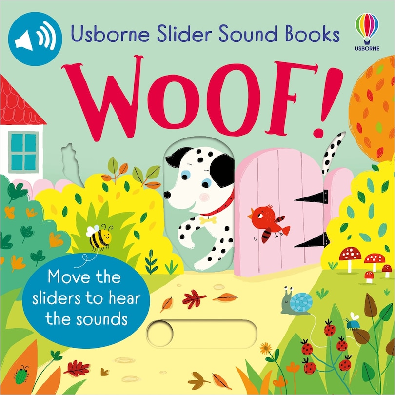 Front cover_Slider Sound Books Woof!