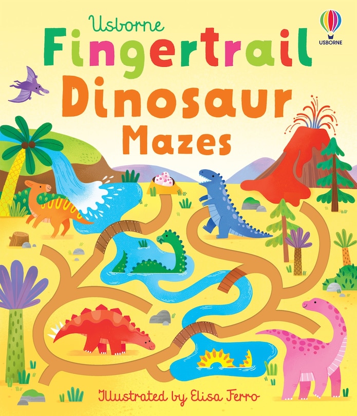 Couverture_Fingertrail Dinosaur Mazes