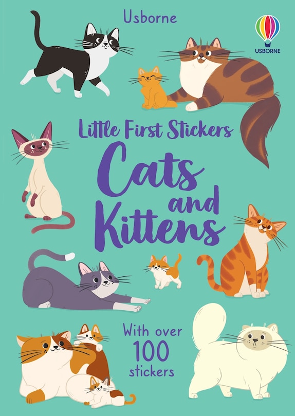 Front cover_Little First Stickers Cats and Kittens