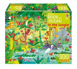 Front cover_Usborne Book and Jigsaw In the Jungle