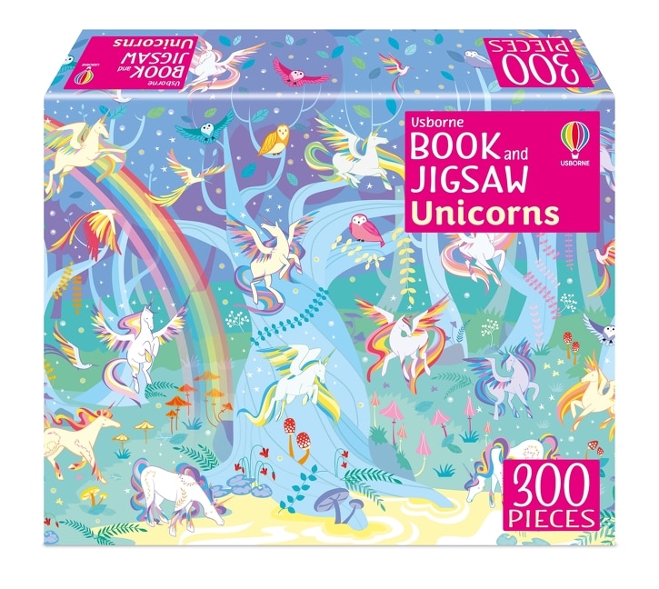 Couverture_Usborne Book and Jigsaw Unicorns