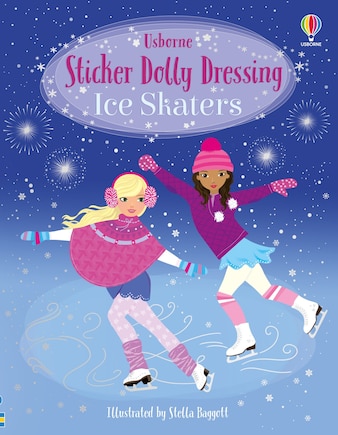 Sticker Dolly Dressing Ice Skaters