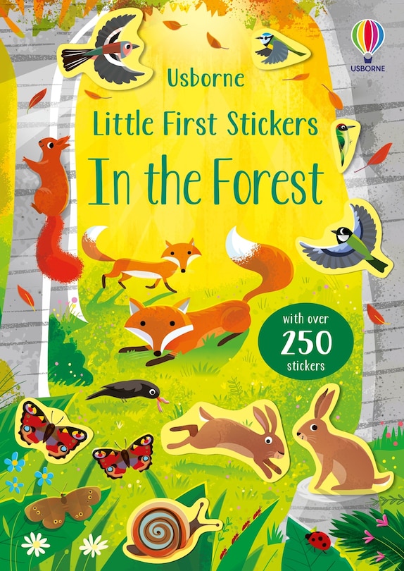 Front cover_Little First Stickers In the Forest