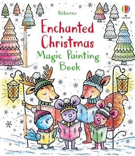 Front cover_Enchanted Christmas Magic Painting Book