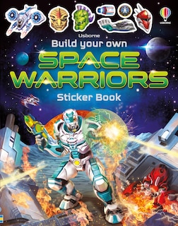Front cover_Build Your Own Space Warriors Sticker Book