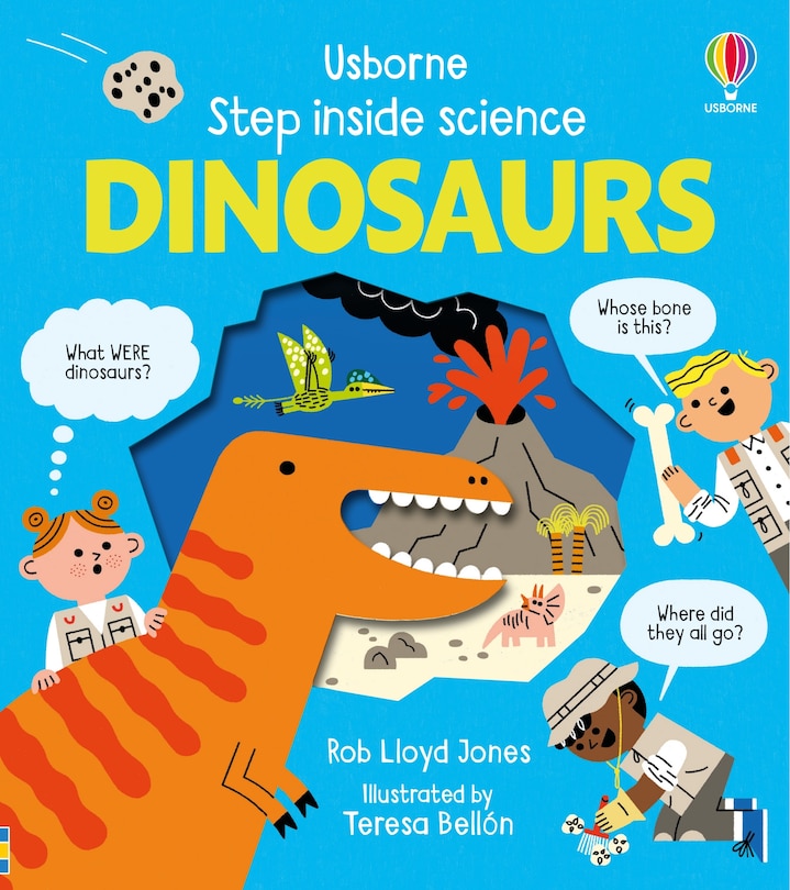 Front cover_Step Inside Dinosaurs