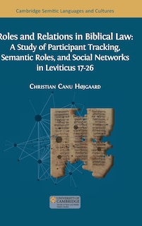 Couverture_Roles and Relations in Biblical Law