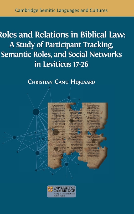 Couverture_Roles and Relations in Biblical Law