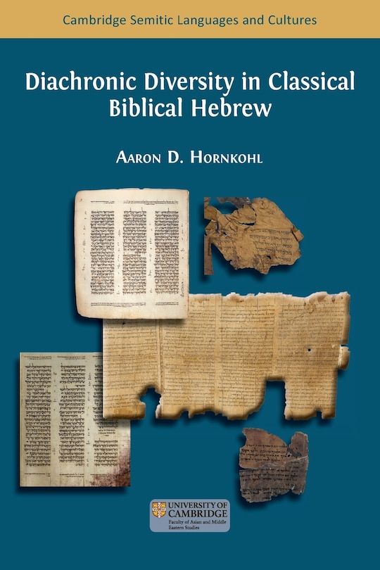 Front cover_Diachronic Diversity in Classical Biblical Hebrew