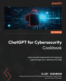 Couverture_ChatGPT for Cybersecurity Cookbook