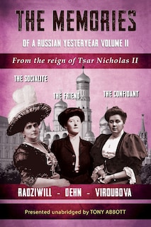 Front cover_Memoirs of a Russian Yesteryear - Volume II