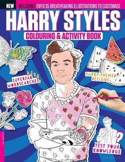 Front cover_Harry Styles Colouring & Activity Book
