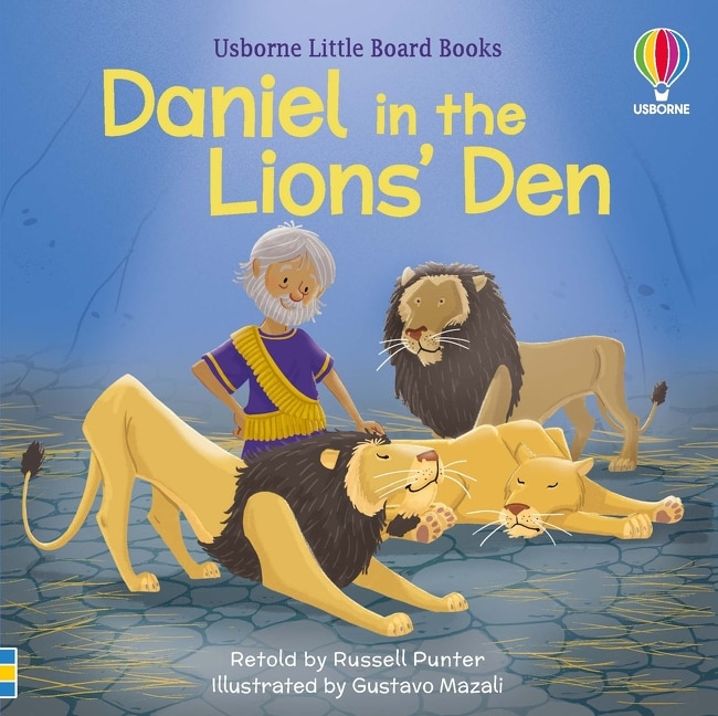 Front cover_Little Board Books Daniel in the Lions' Den
