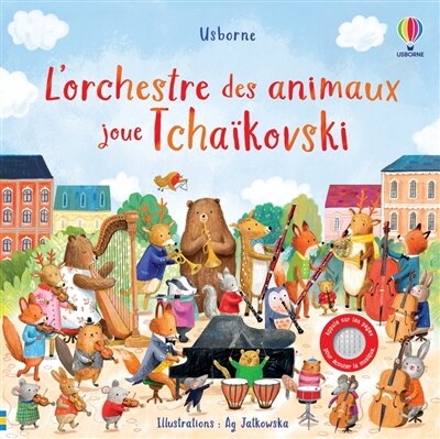 Front cover_L' orchestre des animaux joue Tchaïkovski