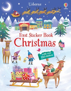Front cover_First Sticker Book Christmas