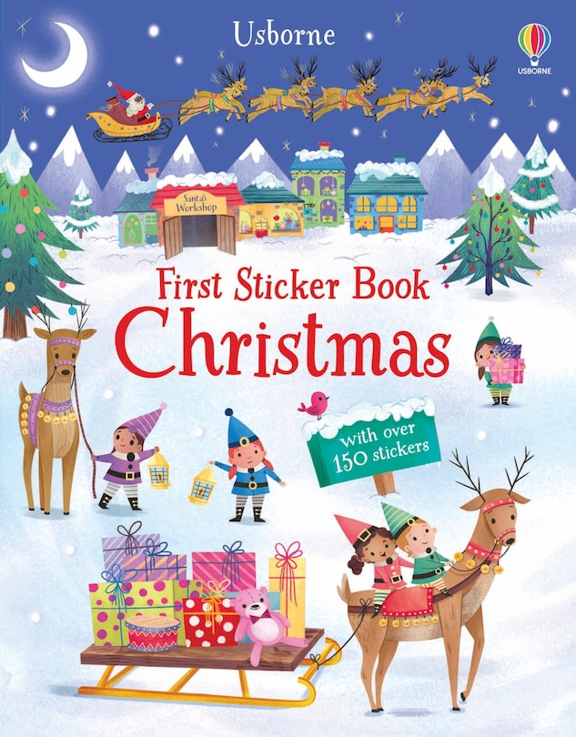Front cover_First Sticker Book Christmas