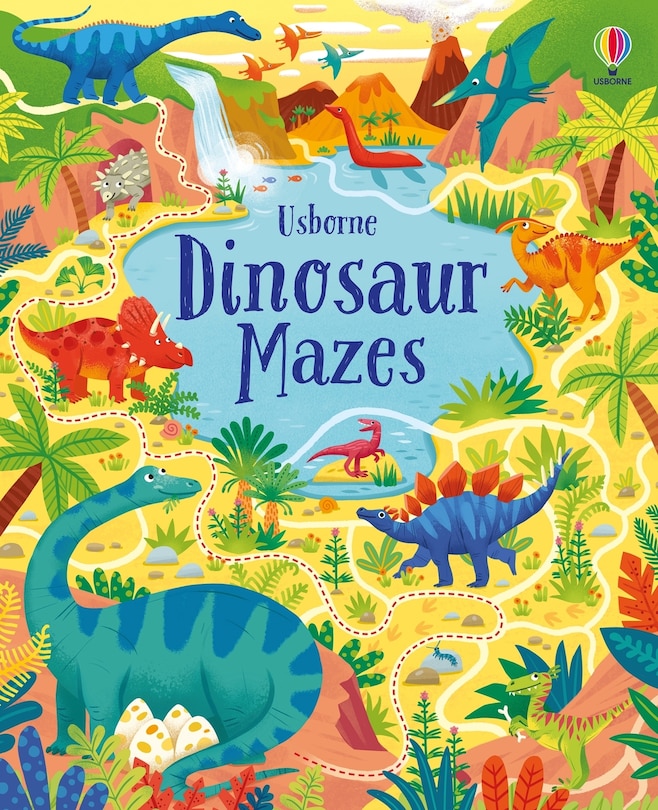 Front cover_Dinosaur Mazes