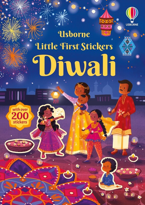 Front cover_Little First Stickers Diwali