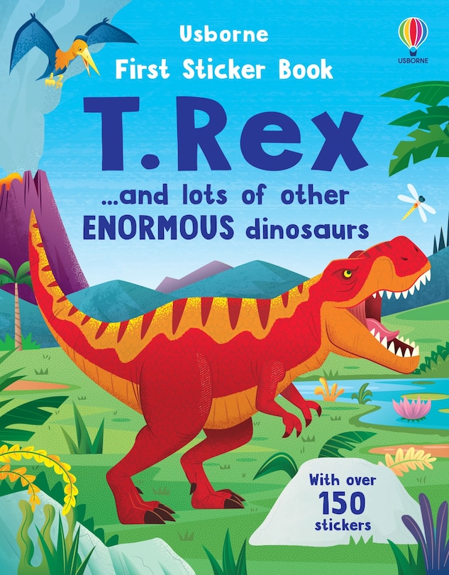 Couverture_First Sticker Book T. Rex