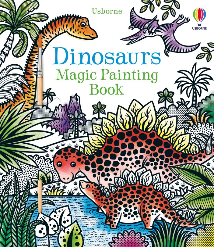 Front cover_Dinosaurs Magic Painting Book