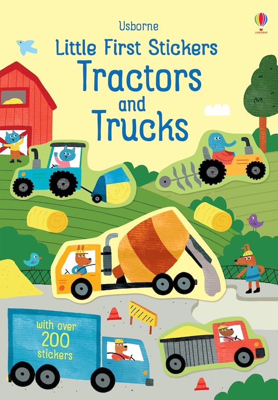 Front cover_Little First Stickers Tractors and Trucks