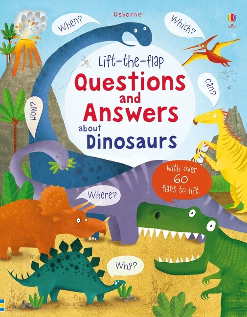 Couverture_Lift-The-Flap Questions and Answers about Dinosaurs