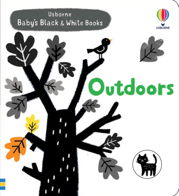 Front cover_Baby's Black and White Books: Outdoors