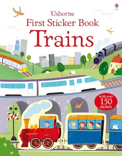 Front cover_First Sticker Book Trains