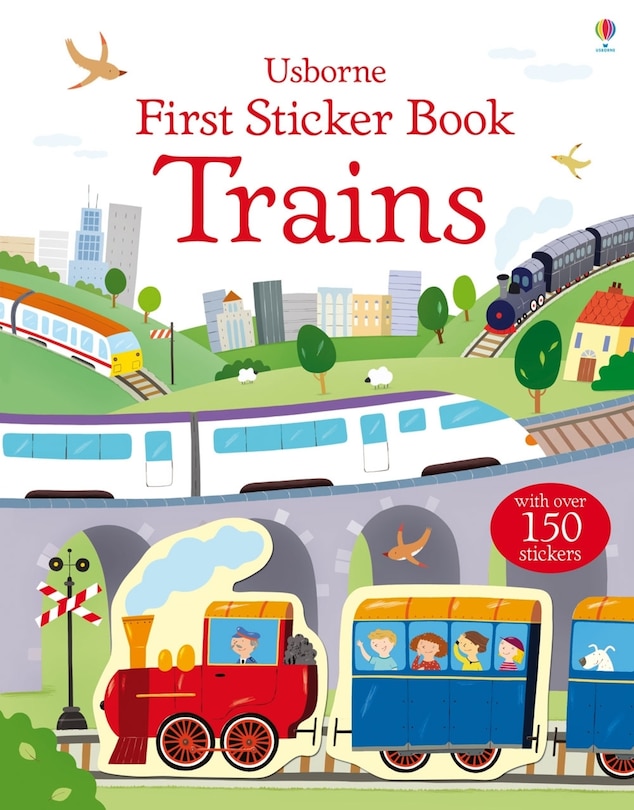 Front cover_First Sticker Book Trains