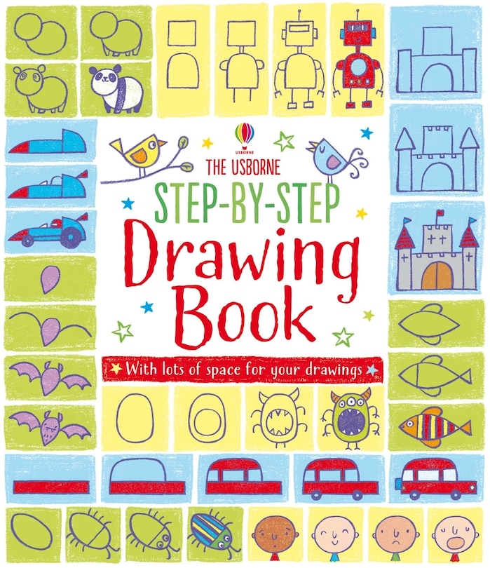 Front cover_Step-By-Step Drawing Book