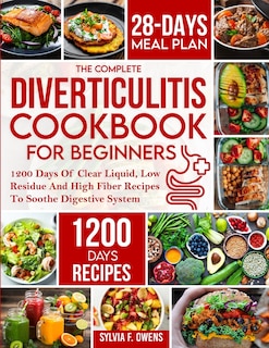 Front cover_The Complete Diverticulitis Cookbook For Beginners