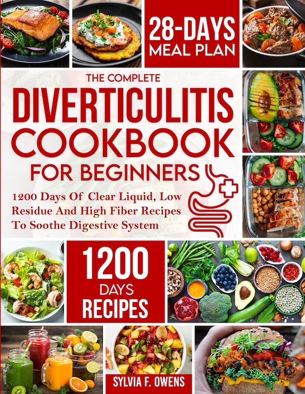 Front cover_The Complete Diverticulitis Cookbook For Beginners