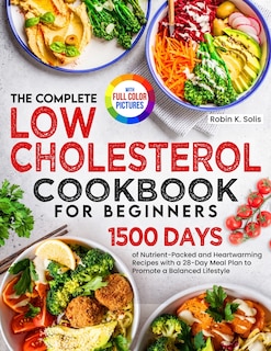 Front cover_The Complete Low Cholesterol Cookbook for Beginners